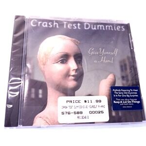 NEW Crash Test Dummies Give‎ Yourself a Hand 1999 CD 90s Alternative Rock SEALED
